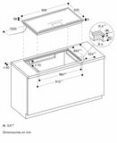 Parrilla de vitrocerámica CX 492 611 GAGGENAU