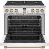 ESTUFA A GAS BLANCO MATE CGY366P4TW2 CAFÉ