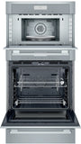 Horno combinado triple Masterpiece de 30" con horno rápido y cajón caliente  MEDMCW31WS THERMADOR