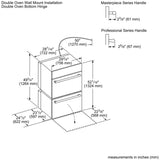 Horno doble Masterpiece de 30"-Select  ME302WS THERMADOR