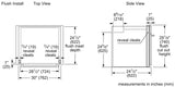 Horno individual profesional de 30"-Select  PO301W THERMADOR