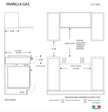 Parrilla GRT488 TECNOLAM.