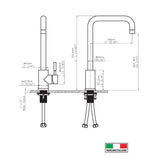 Monomando TEC128SS TECNOLAM