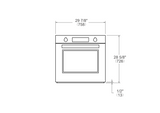 Horno de convección BERTAZZONI MAST30FSEXV.