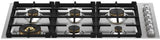 Parrilla de gas BERTAZZONI MAST366QBXT.