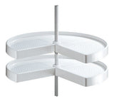 Esquinero Giratorio/ Sistema Lazy 3/4 28 Pg Blanco Cerrajes