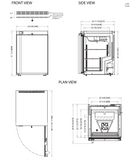 Refrigerador Bajo Cubierta Hoshizaki HR24C