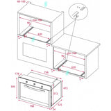 Horno a gas HLF 824 G TEKA.