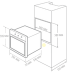 Horno Eléctrico TE60ELETTRIC.AC TECNOLAM