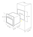 Horno Eléctrico TE60ELETTRICPLUS.AC TECNOLAM