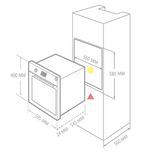 Horno Gas TE60GAS.AC TECNOLAM