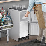 MAQUINA BUILT-IN DE HIELOS - 80 LIBRAS DE HIELO EN 24 HORAS HOSHIZAKI