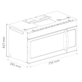 Microondas TOTAL MLH 845 SS TEKA.