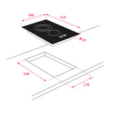 Parrilla Vitroceramica TZC 32320 TTC BK TEKA.