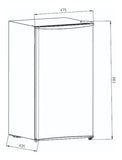 Refrigerador RSR 10520 GBK TEKA.