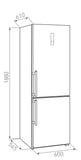 Refrigerador Teka NFL 346.
