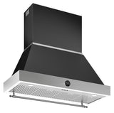 Campana Profesional - BERTAZZONI - HERITAGE Negro, 48" - 110V