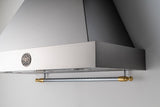 Campana Profesional - BERTAZZONI - HERITAGE Inoxidable, 48" - 110V