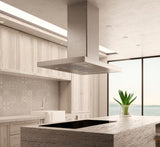 Campana Isla - ELICA - MAGGIORE Inoxidable, 42" - 110V