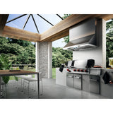 Campana Exterior Pared - ELICA - CAPRI Inoxidable, 48" - 110V