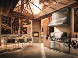 Campana Exterior Pared - ELICA - CAPRI Inoxidable, 48" - 110V