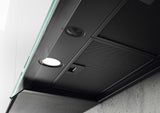 Campana Integrada - ELICA - BOXIN PLUS Cristal Blanco + Acero Inoxidable, 120cm - 110V