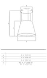 Campana Isla - ELICA - EASY Inoxidable, 50cm - 110V