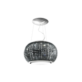 Campana Isla - ELICA - INTERSTELLAR Cristal Negro, 65cm - 220V