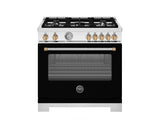 Estufa - Bertazzoni - MAS365GASNG Inoxidable, 36" - 110V