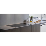 Parrilla de Inducción Profesional - BERTAZZONI - P365IAE Cristal Negro, 30" - 220V