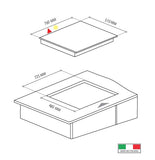Parrilla a Gas - TECNOLAM - FORZA705.AC Inoxidable, 70cm - 110V