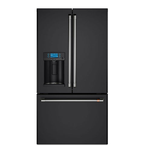 REFRIGERADOR FRENCH DOOR NEGRO MATE CFE28TP3MD1 CAFÉ