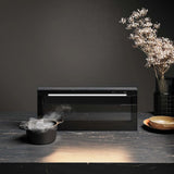 Campana Worktop FALMEC LEVEL INVISIBLE Negro + Cristal + Panel Personalizable, 90cm