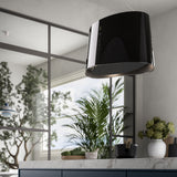 Campana Isla FALMEC MARE E.Ion Cristal Negro, 66cm 220V