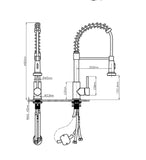 Monomando - TECNOLAM - TEC102SS Inoxidable