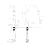 Monomando - TECNOLAM - TEC143SS Inoxidable