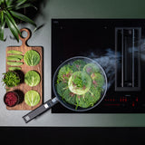 Parrilla de Induccion c/Campana FALMEC QUANTUM PRO EASY Negro, 84cm 220V