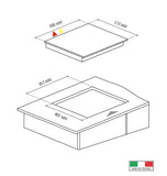 Parrilla a Gas - TECNOLAM - FLAT915.AC Inoxidable, 91cm - 110V