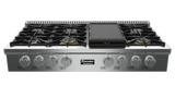 Parrilla Profesional - TECNOLAM - GRT488 Inoxidable, 48" - 110V