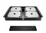 Parrilla de Inducción Oculta - TECNOLAM - MAGIC04, 60cm - 220V