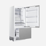 Refrigerador c/Dispensador Agua/Hielo - ELICA - DOLOMITE Inoxidable, 36" - 110V