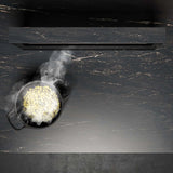 Campana Worktop FALMEC LEVEL INVISIBLE Negro + Cristal + Panel Personalizable, 90cm