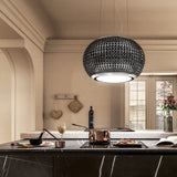 Campana Isla - ELICA - INTERSTELLAR Cristal Negro, 65cm - 220V