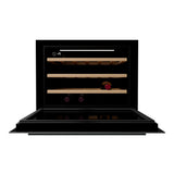 Cava de Vinos - TECNOLAM - H45WC24.NE Cristal Negro, 45cm - 220V