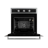 Horno a Gas - TECNOLAM - TE60GAS.AC Inoxidable, 60cm - 110V