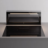 Campana Worktop FALMEC LEVEL INVISIBLE Negro + Cristal + Panel Personalizable, 90cm