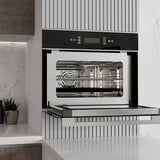 Horno Microondas c/Convección + Grill - TECNOLAM - H45MWCG.N Cristal Negro, 45cm - 220V