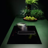 Parrilla de Induccion c/Campana FALMEC QUANTUM PRO EASY Negro, 84cm 220V