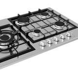 Parrilla a Gas - TECNOLAM - LG705.AC Inoxidable, 76cm - 110V