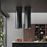 Campana Isla FALMEC POLAR Negro Lacado, 35cm 110V
